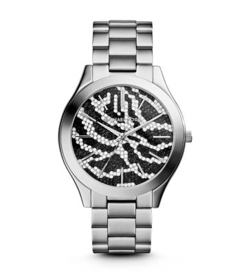 michael kors zebra watch