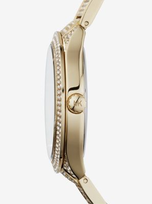 Kerry Pavé Gold-Tone Watch | Michael Kors