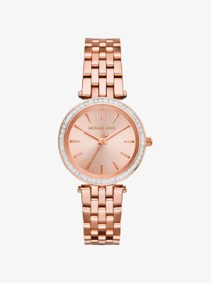 Michael kors darci shop watch rose gold