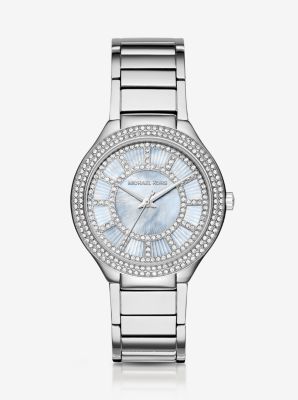 Kerry Silver Tone Watch Michael Kors