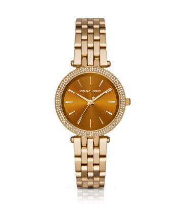 Michael kors 2024 watch darci gold