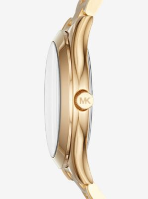 Mini Slim Runway Gold Tone Watch Michael Kors Canada