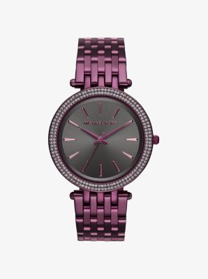 Mk plum shop watch