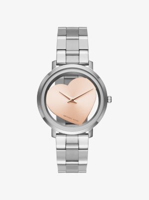 michael kors jaryn heart watch