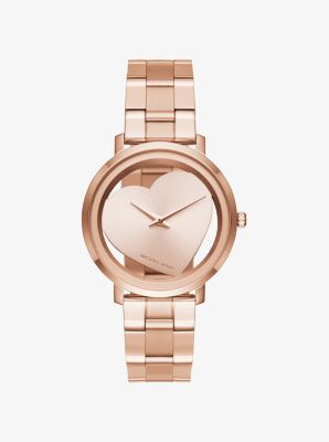 Michael kors on sale watch heart