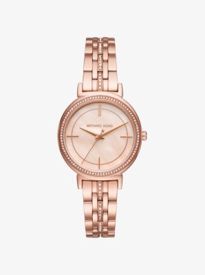 Cinthia Rose Gold Tone Watch Michael Kors