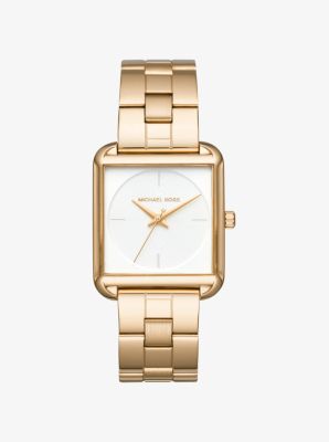 Michael kors lake leather watch sale