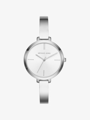 michael kors jaryn watch silver