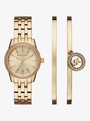 how to set michael kors watch