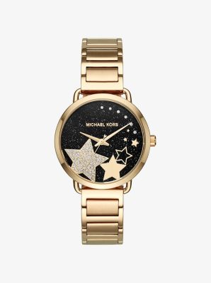 Portia Celestial Gold-Tone Watch 