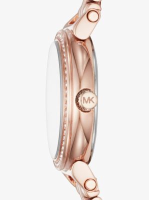 michael kors sofie pave rose gold