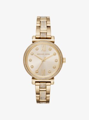 Sofie pave gold tone watch on sale