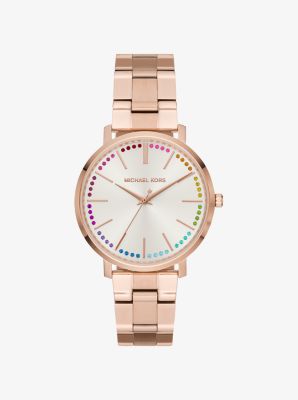 Michael Kors Jaryn Rainbow Pavé Rose 