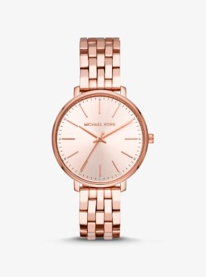 michael kors small gold watch