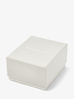 Runway Gold-Tone and Leather Interchangeable Watch Set