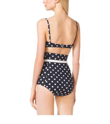 Polka-Dot Bikini Top