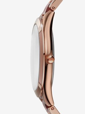 Runway Rose Gold Tone Acetate Watch Michael Kors Canada