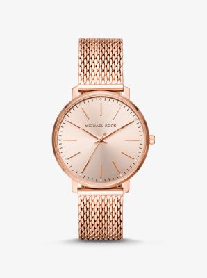 michael kors pyper rose gold tone ladies watch