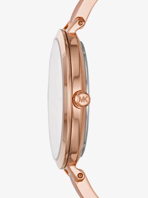 Jaryn Rose Gold-Tone and Acetate Watch | Michael Kors Canada