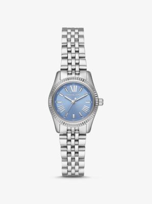michael kors silver lexington watch