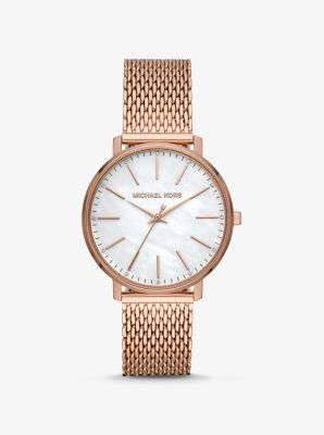 michael kors watch pearl