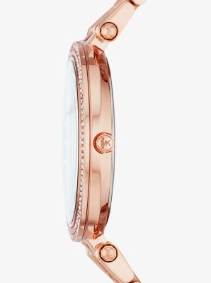 Darci Celestial Pavé Rose Gold-Tone Watch