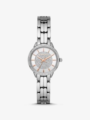 michael kors silver tone