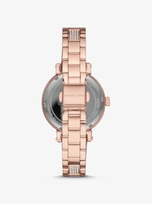 michael kors sofie pave rose gold