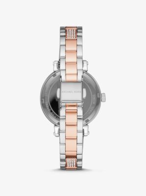 sofie pave rose gold watch