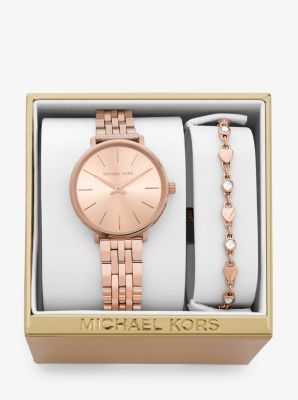 how to set michael kors watch