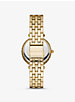Darci Pavé Gold-Tone Watch image number 2