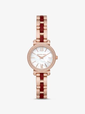 michael kors acetate watch