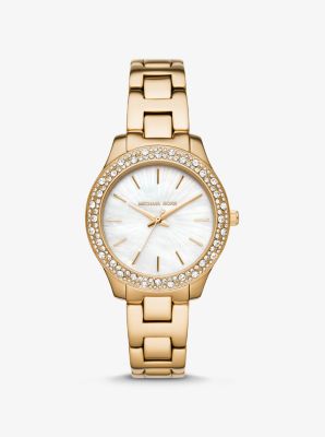 pave michael kors watch