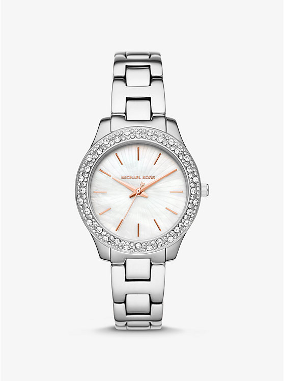 Liliane Pavé Two-Tone Watch image number 0