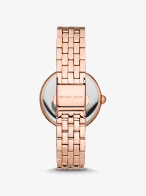 gold diamond michael kors watch