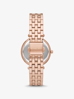 Mini Darci Pavé Rose Gold-Tone Watch