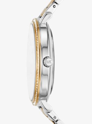 Pyper Pavé Two-Tone Logo Watch image number 1