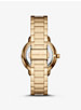 Mini Portia Pavé Gold-Tone Watch image number 2