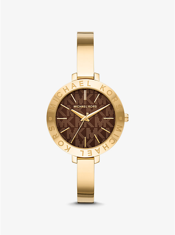 Jaryn Gold-Tone and Logo Watch image number 0