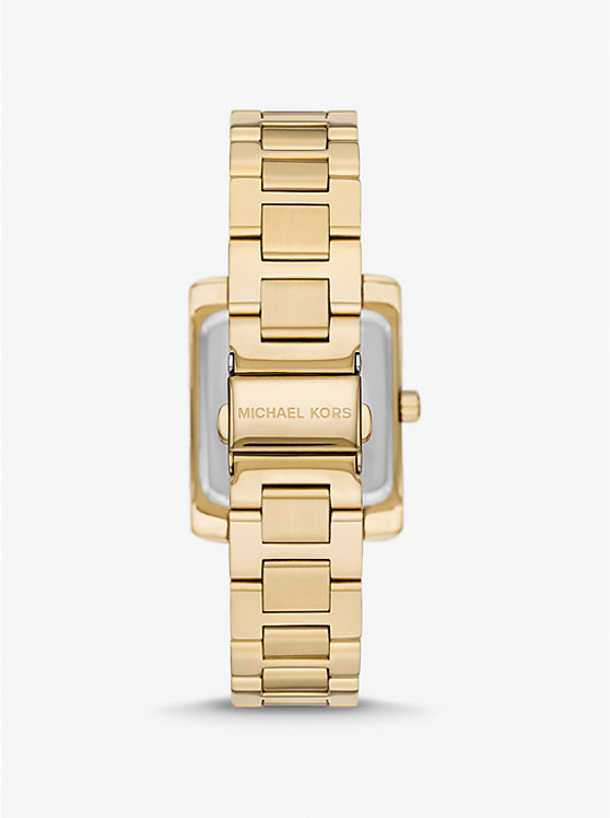 Oversized Emery Pavé Gold Tone Watch image number 2