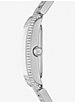 Oversized Emery Pavé Silver-Tone Watch image number 1