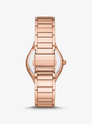 Mini Sylvia Pavé Rose Gold-Tone Watch