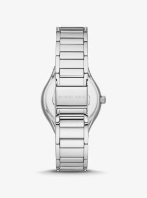 Mini Sylvia Pavé Silver-Tone Watch