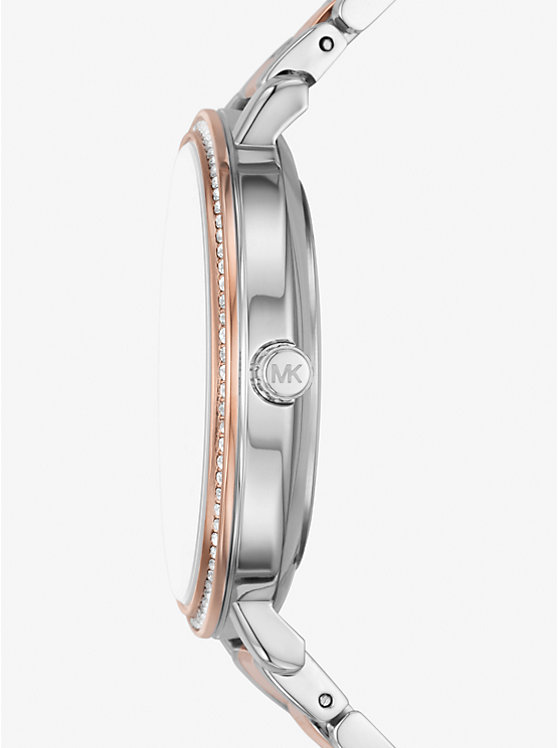 Pyper Two-Tone Embossed Logo Watch image number 1