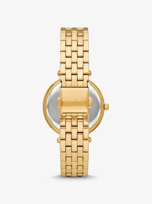 Mini Darci Pavé Gold-Tone Watch image number 2