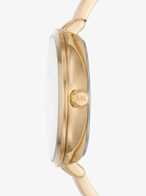 Naia Gold-Tone Logo Watch image number 1