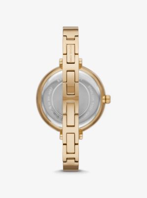 Naia Gold-Tone Logo Watch image number 2
