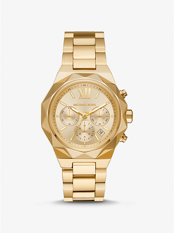 Oversized Raquel Gold-Tone Watch image number 0