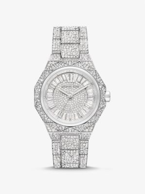 Mk iced out watch sale