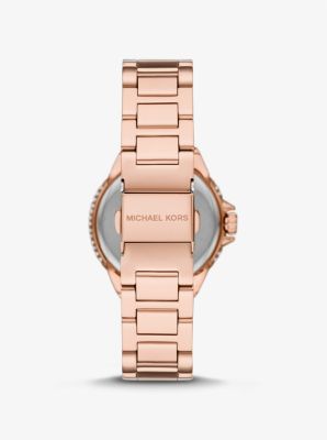 Mini Camille Pavé Rose Gold-Tone Watch image number 2